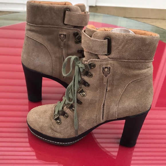 Kelsi Dagger rane tan suede boots excellent - Picture 4 of 8